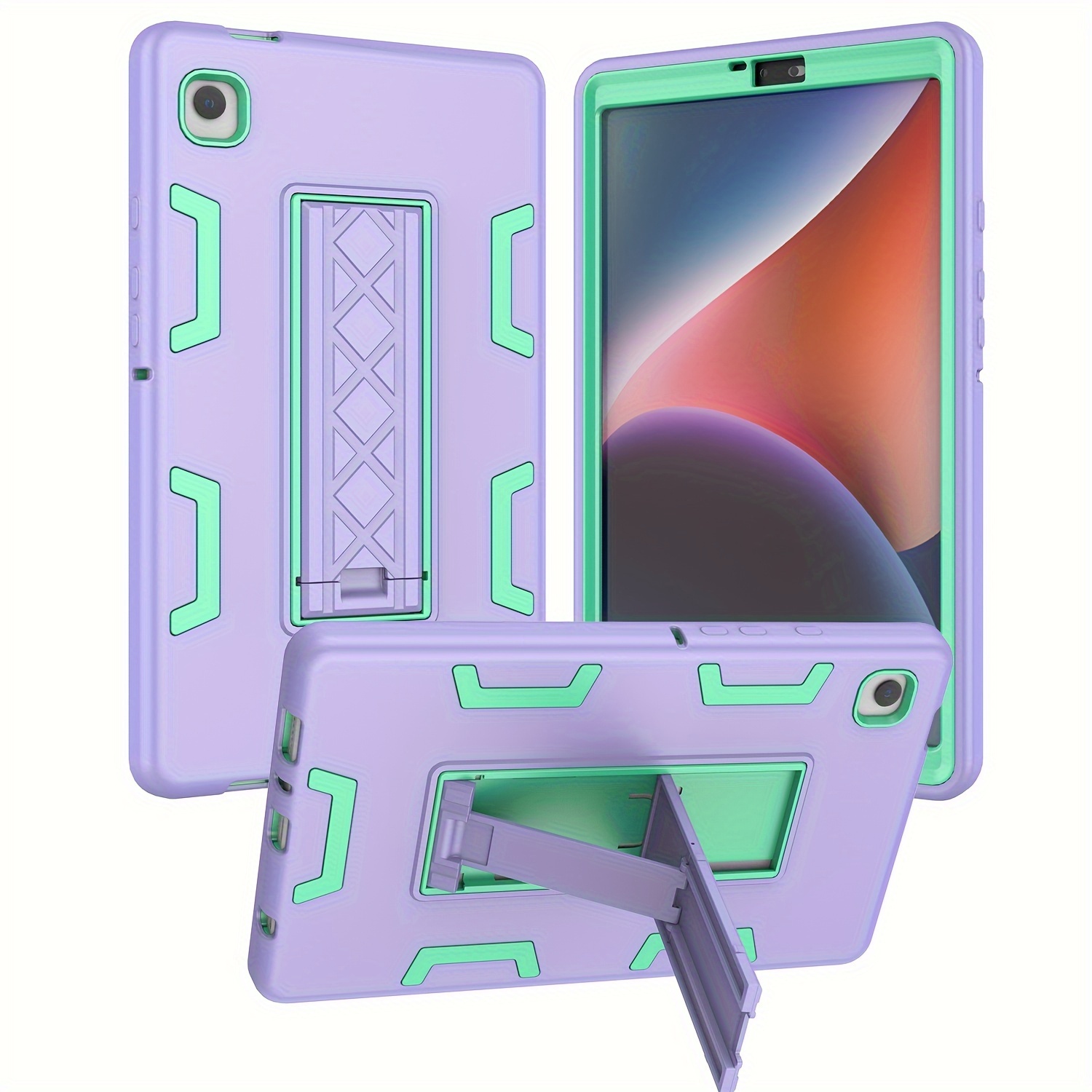 Coque Tech-protect Smartcase Samsung Galaxy Tab A9+ Plus 11.0 X210 / X215 /  X216 Violet - ✓