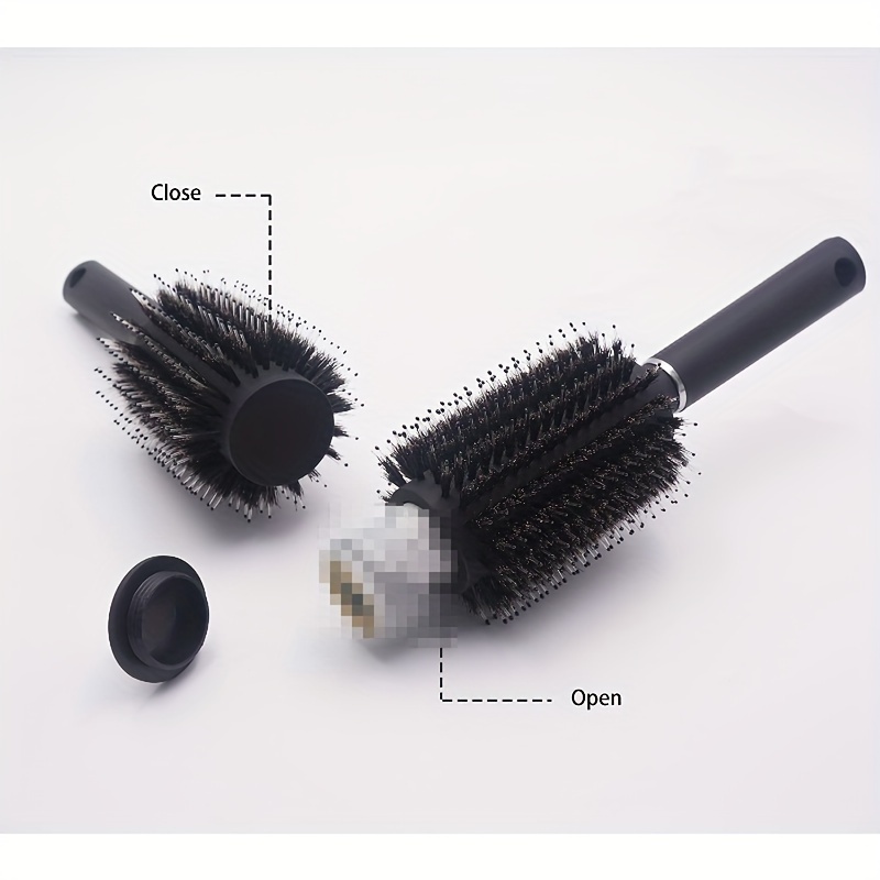 Diversion Safe Hair Brush, Hidden Safe For Small Jewelry/Valuables With Smell Proof Bag, Functions As An Authentic Brush, Hidden Compartment With Discreet Secret Removable Lid For Travel Or At Home