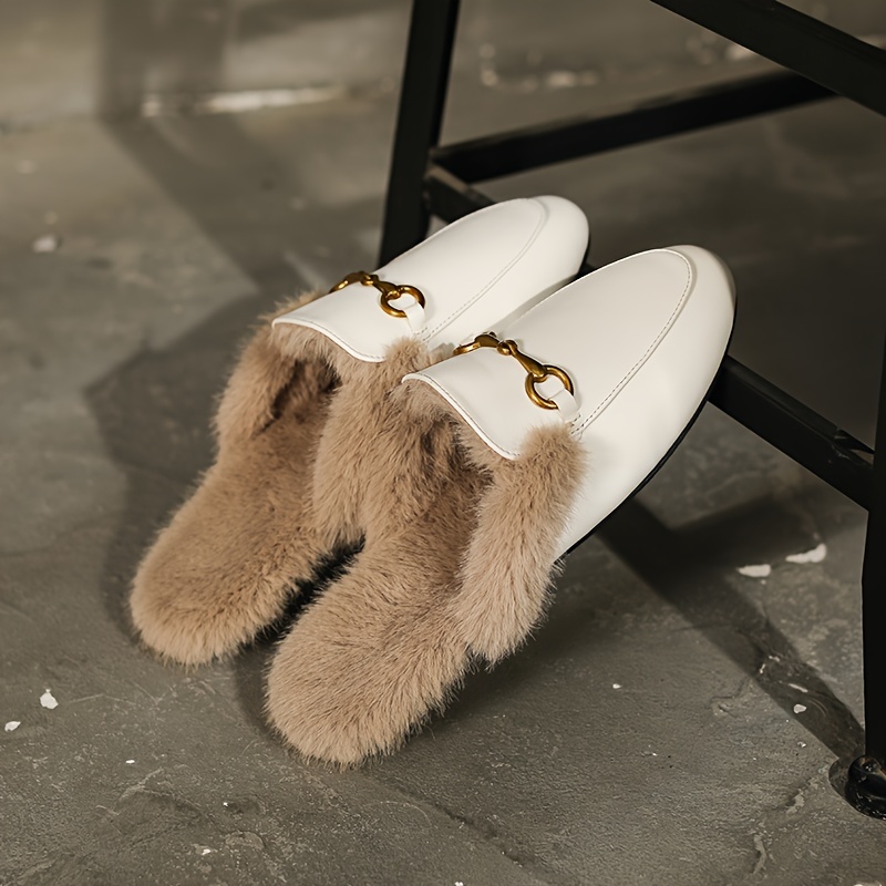 Gucci fluffy sales shoes