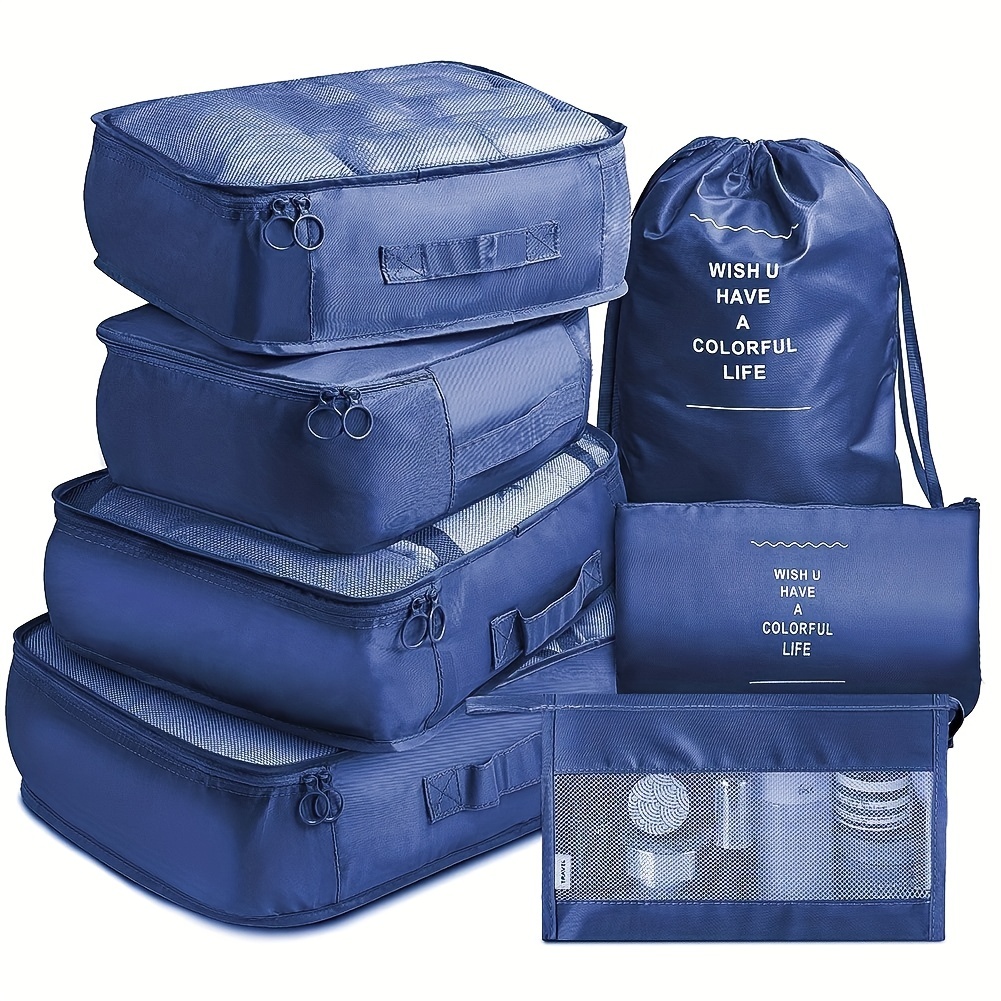 Travel Storage Bag Seven piece Set Clothing Underwear - Temu Canada