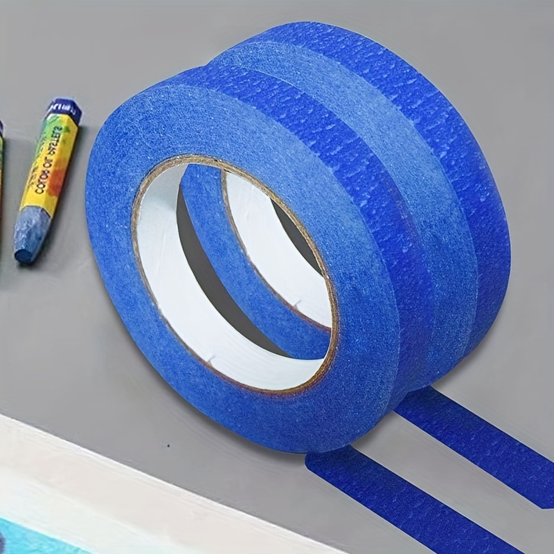 

2 Rolls Of 0.7 Blue Painter's Tape - Perfect For Painting & Decorating Projects! Decorative Tape For Shop Restaurant Hotel For Workshops&stores