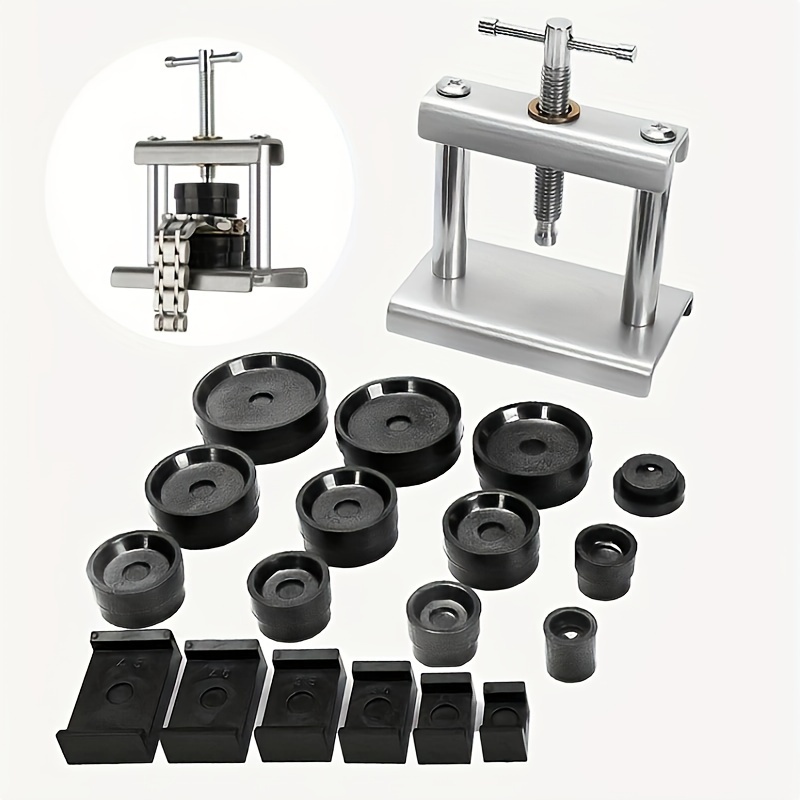 Kit de herramientas de reparación de relojes profesional, kit de  herramientas de relojero, incluye soporte para caja trasera, abridor,  removedor de
