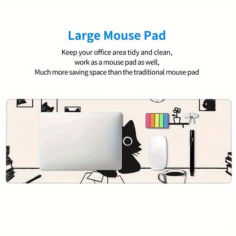 Tappetino Mouse Gaming, Grande Mouse Pad XXL 900X400Mm