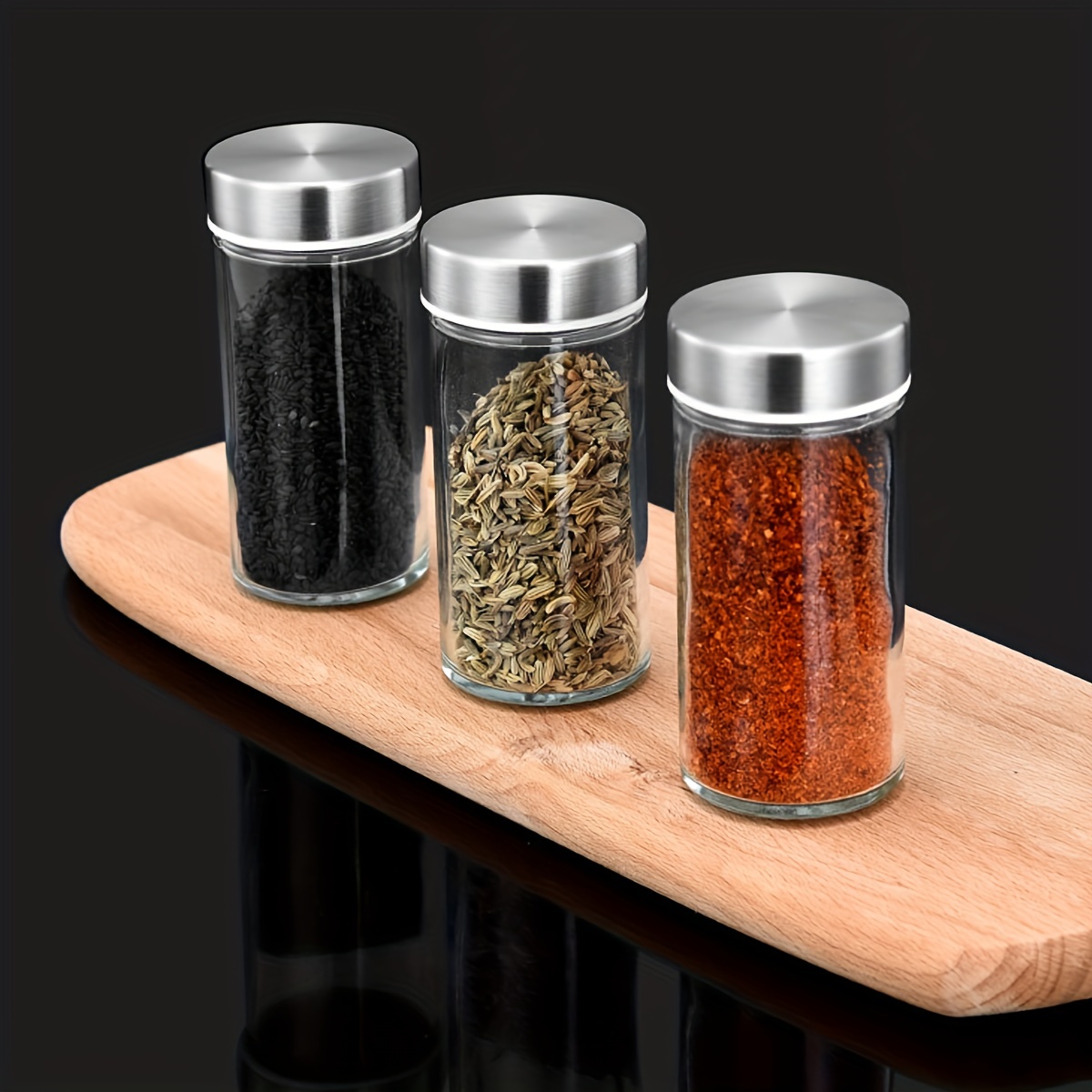 1 Set, Spices And Seasonings Sets, Countertop Spice Rack With 12 Jars,  Spice Organizer For Countertop Or Cabinet, Multifunctional Seasoning  Organizer
