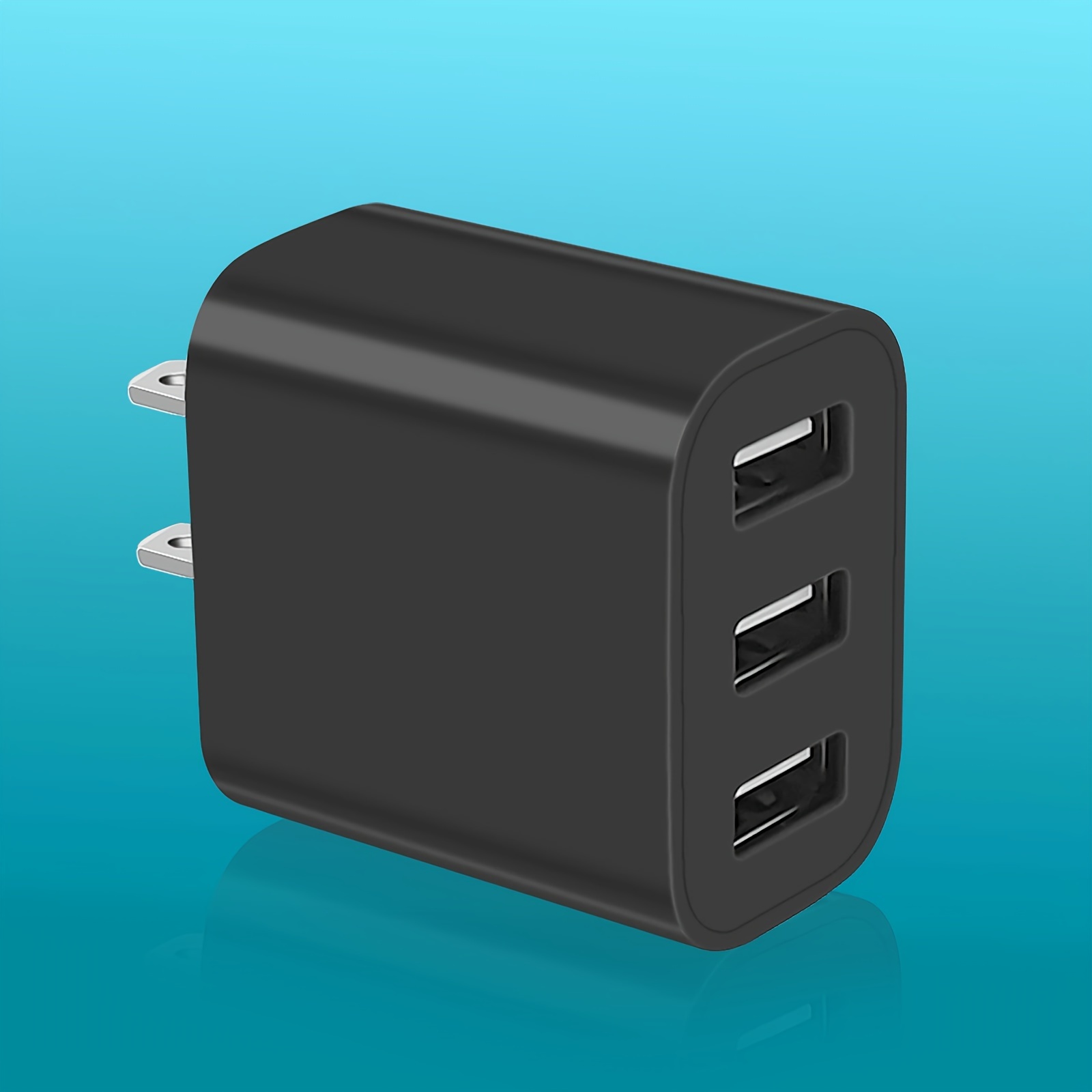 Anker - Cargador USB, puerto dual, 2 piezas, cargador de pared de 12W con  enchufe plegable, puerto de alimentación mini para iPhone XS/X / 8/8 Plus /