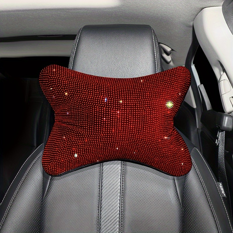 Personalised Car Auto Seat Head Neck Rest Cushion/embroidery/ Headrest  Embroidered Pillow 