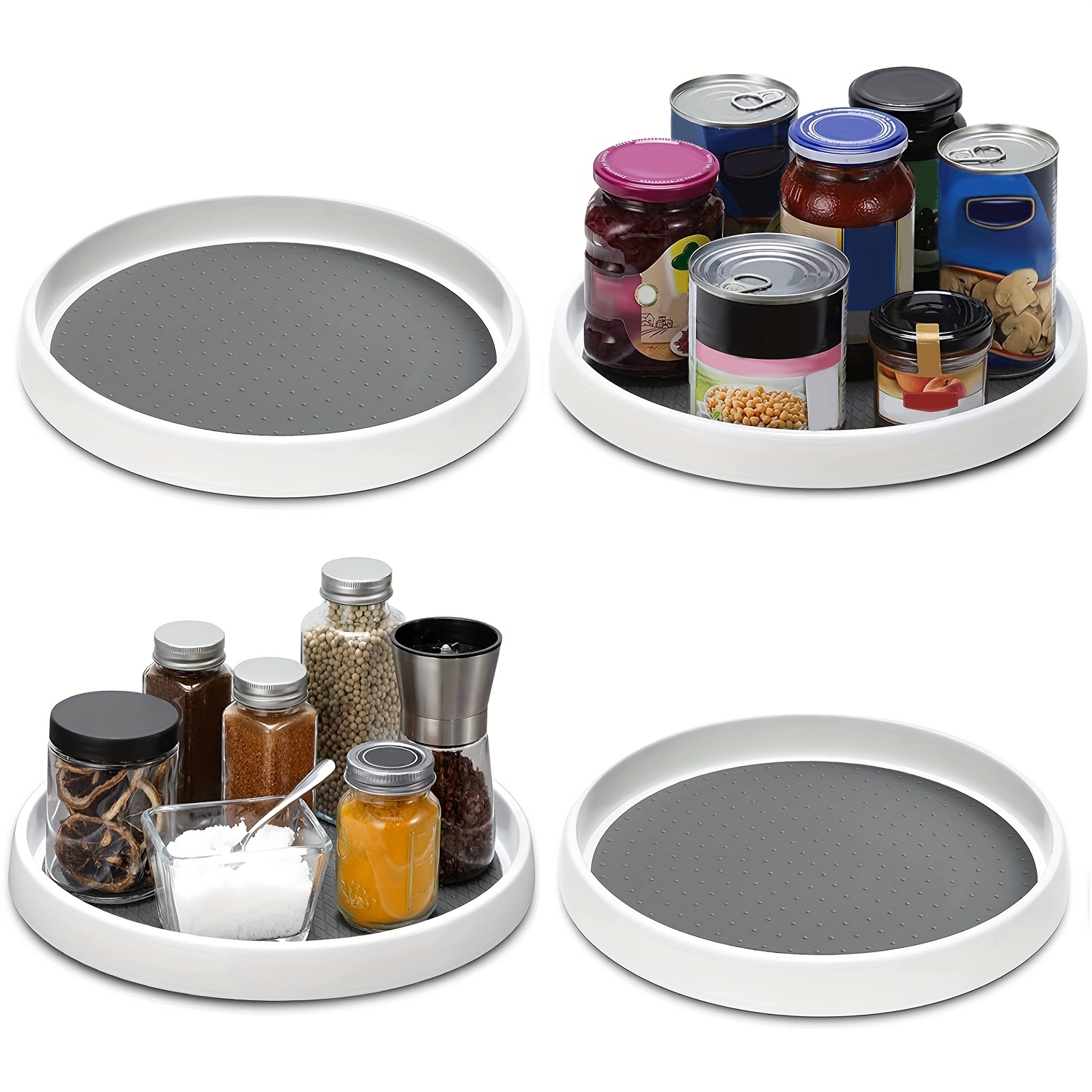 1pc Organizadores Lazy Susan Organizador De Especias - Temu