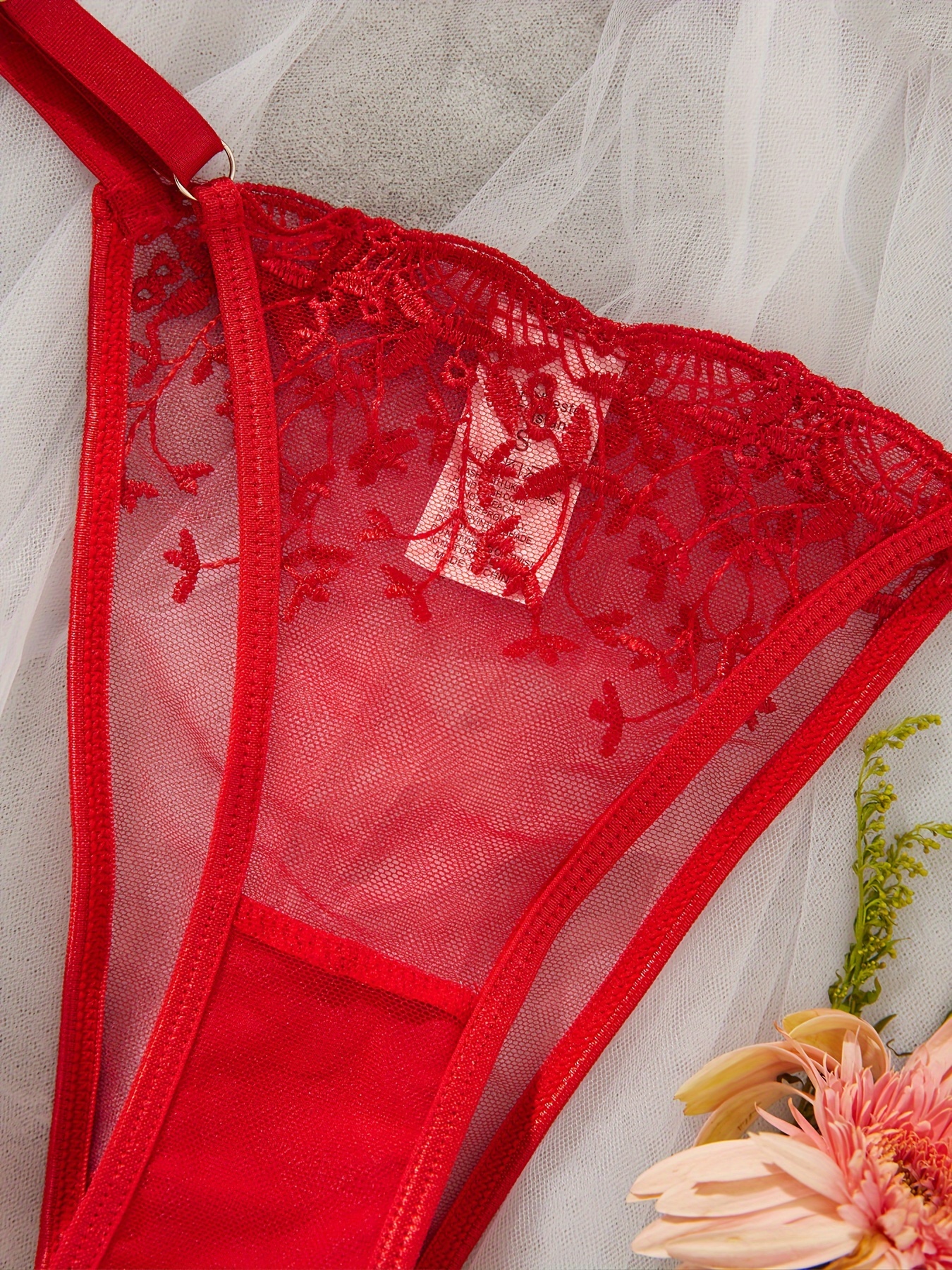 SEXY SHEER BRA Set Briefs Women Underwear See-through Lingerie G