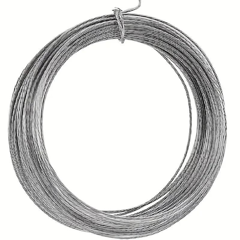 32.5 Feet (10m) Picture Hanging Wire Metal Wire Photo Frame Hanging Wire  For Mirrors Clock Art Work