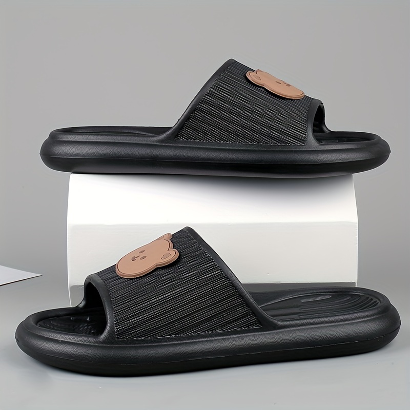 Chanclas Casuales Antideslizantes Hombres, Zapatos Puntera Abierta  Interiores Exteriores Playa, Primavera Verano - Calzado Hombre - Temu