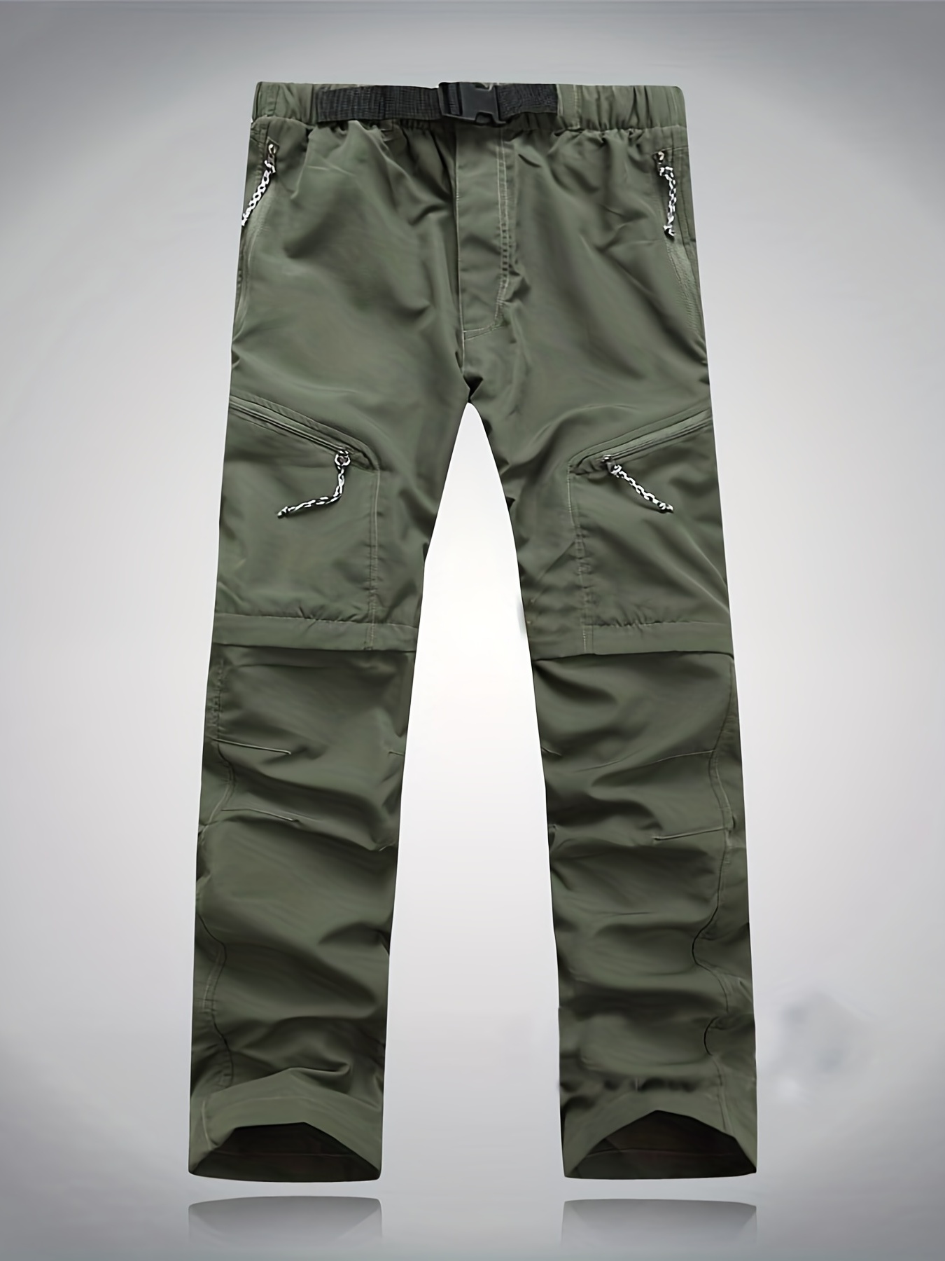 Men's Hiking Pants Multi Flap Pocket Quick Dry Convertible - Temu