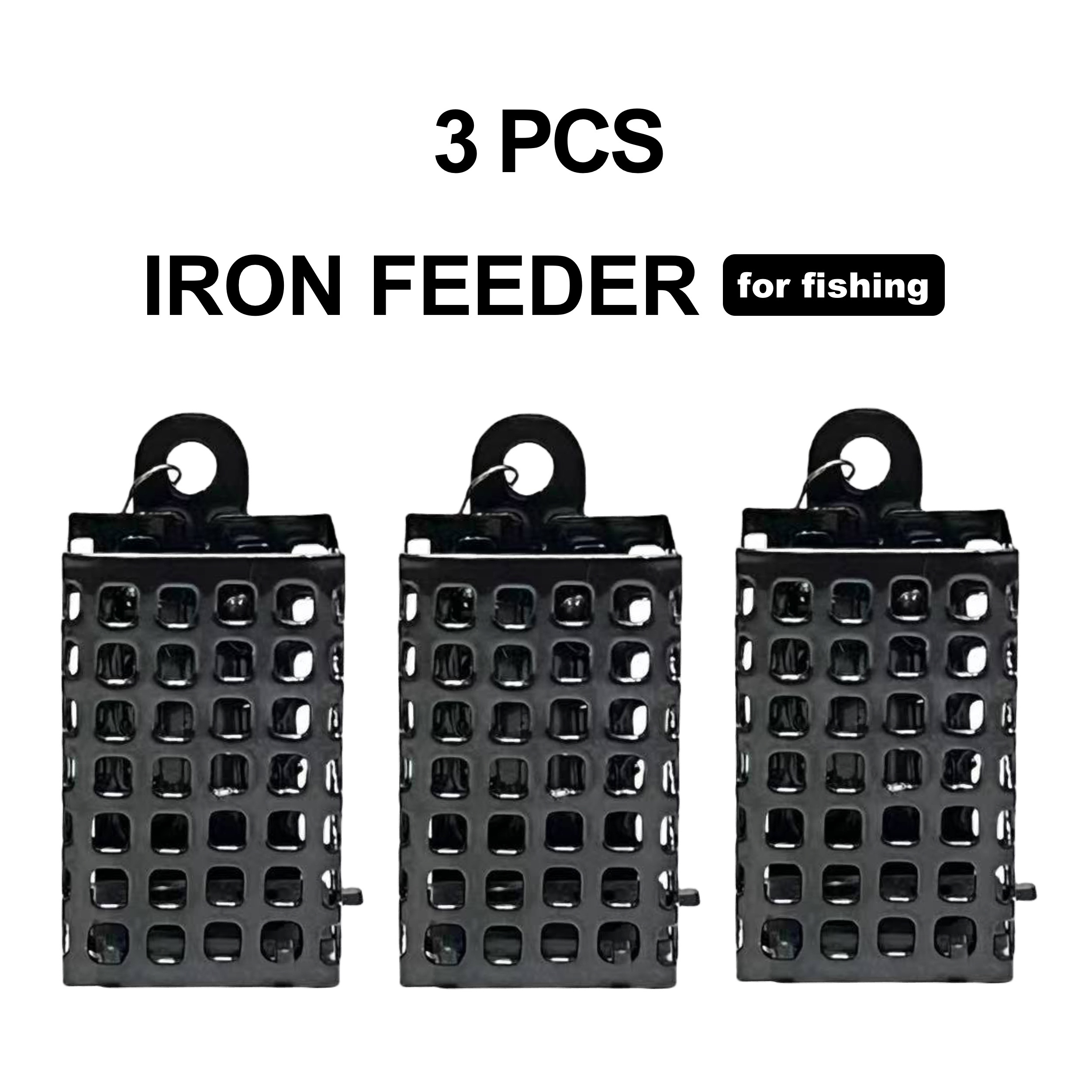 Metal Fishing Carp Feeder Cage Fishing Lure Holder sinker - Temu United  Kingdom