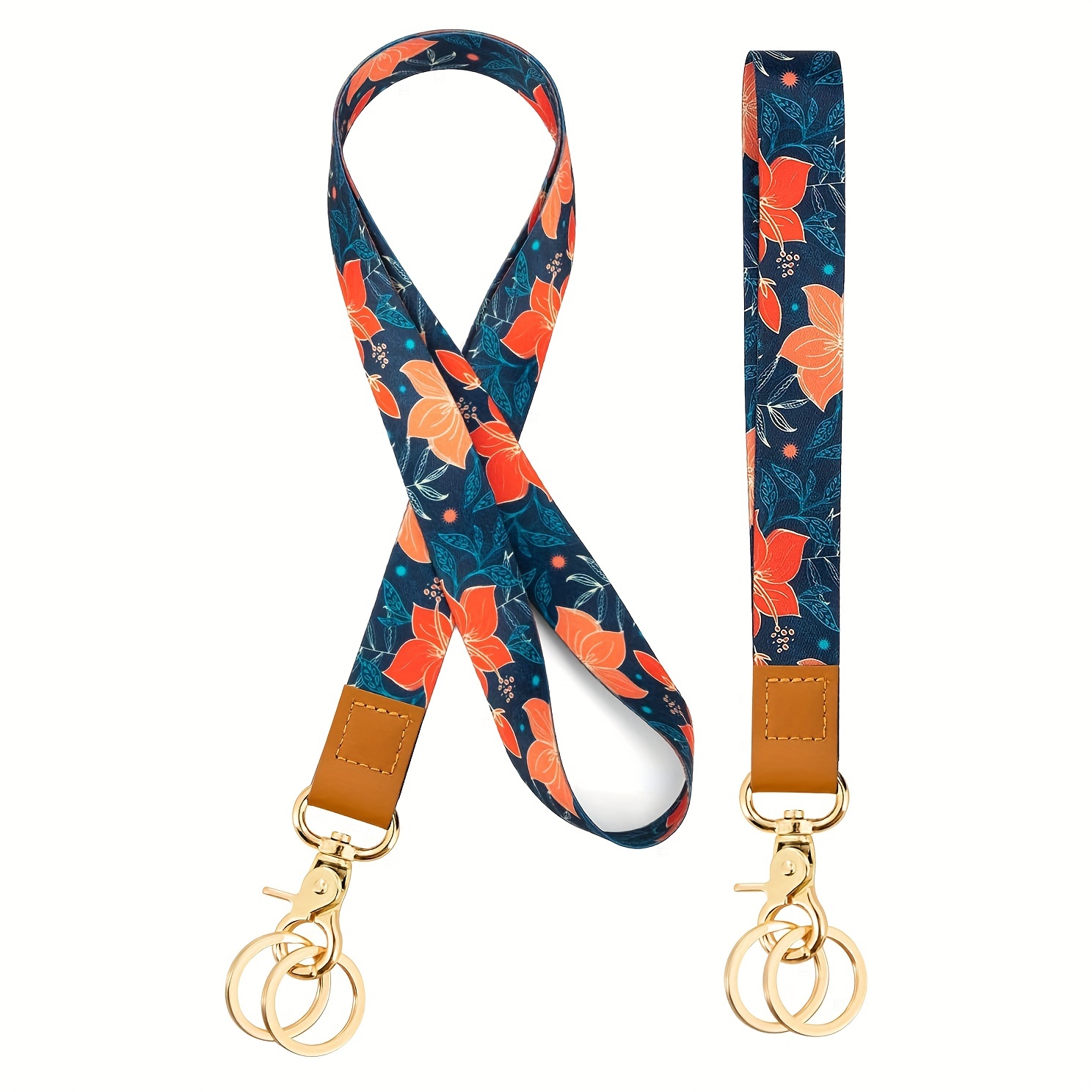 LV Lanyard Keychain- LV Strip