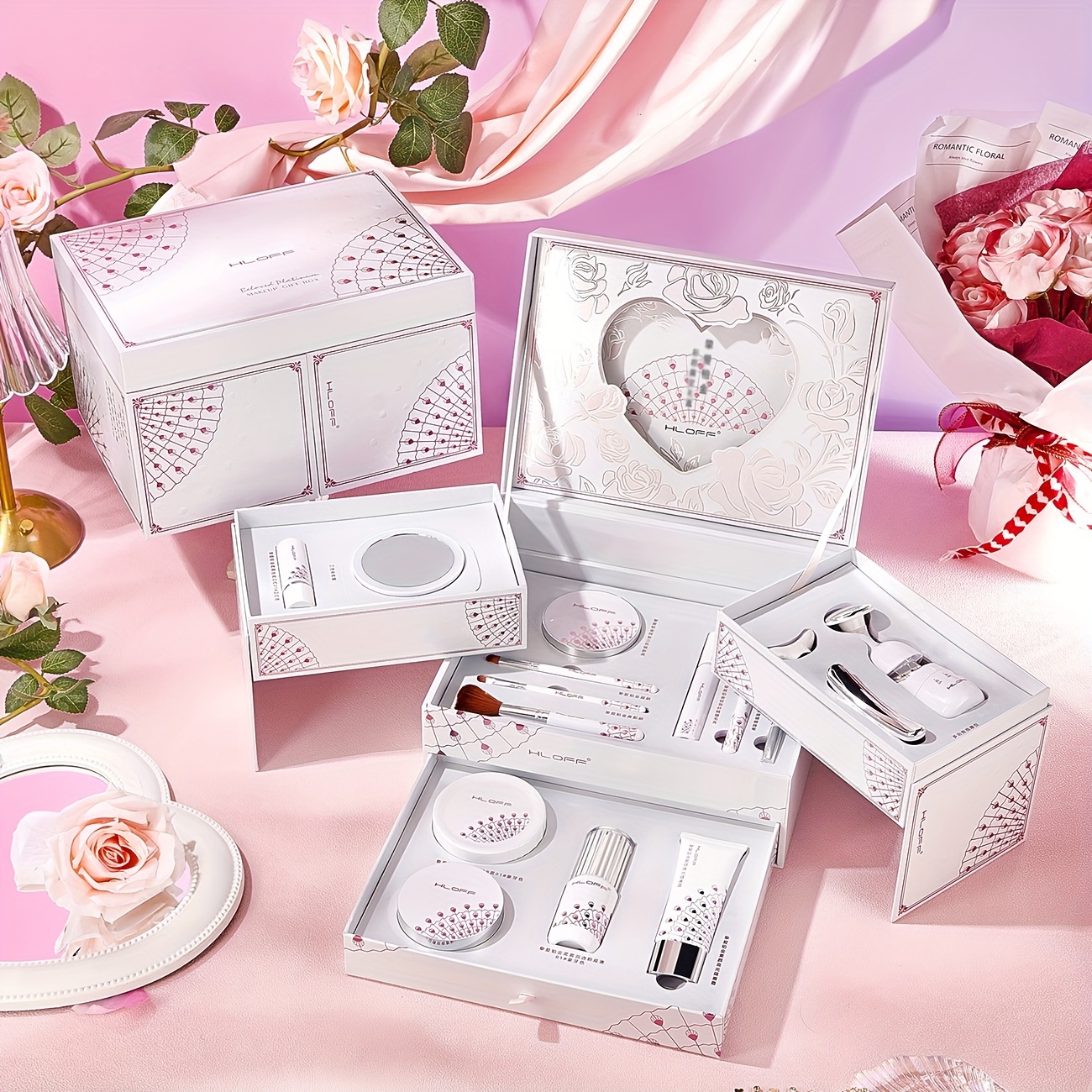 Kit Maquillaje Completo Chicas, Set Maquillaje Completo, Regalo Ideal Día  Madre Mamá - Belleza Salud - Temu