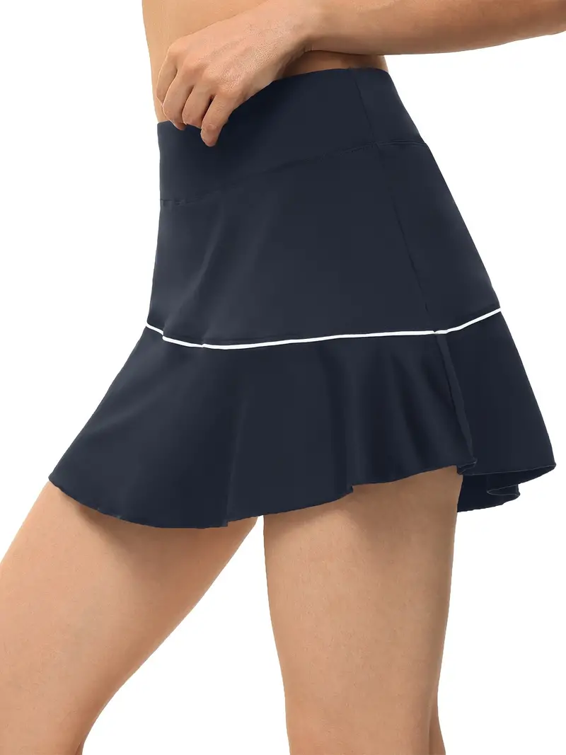 Stretchy 1 Short Skirt Fashion Pockets Dancing Golf Tennis - Temu