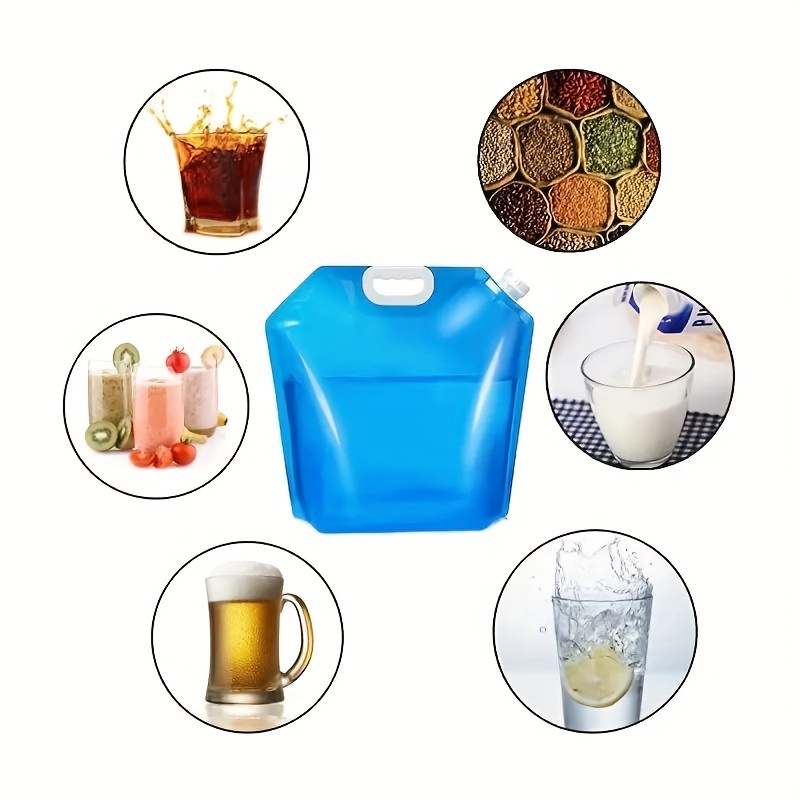 Large Capacity Portable Folding Container Water Storage Bag Collapsible