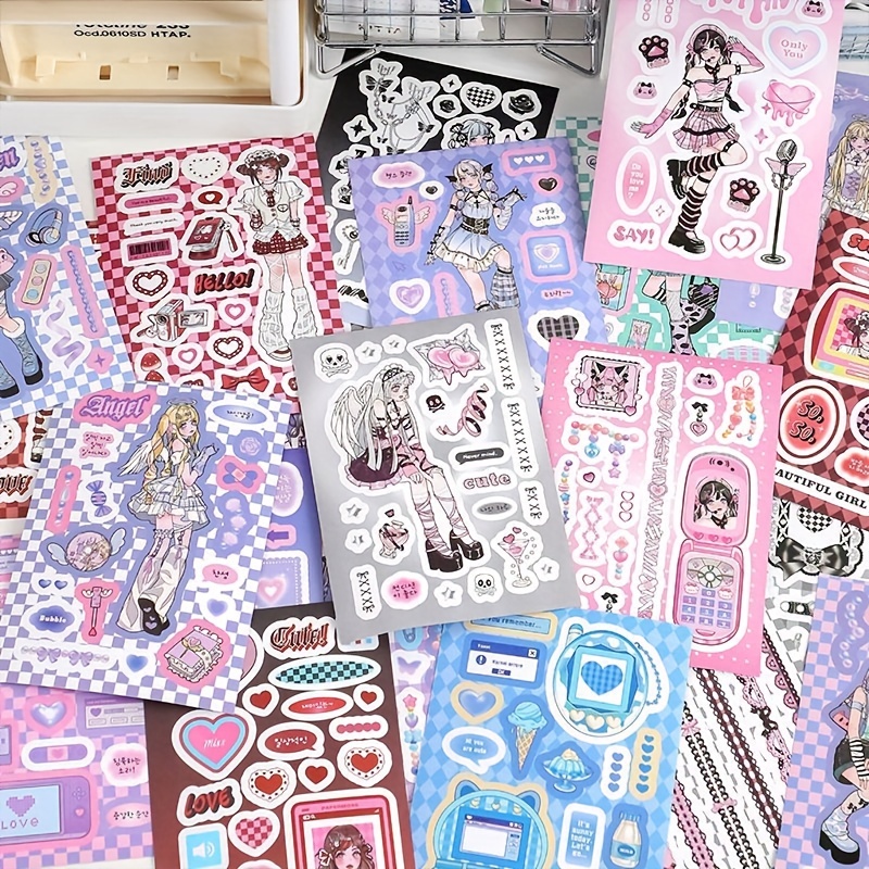 Cute Cute Self made Pretty Girls Scrapbooking Stickers - Temu