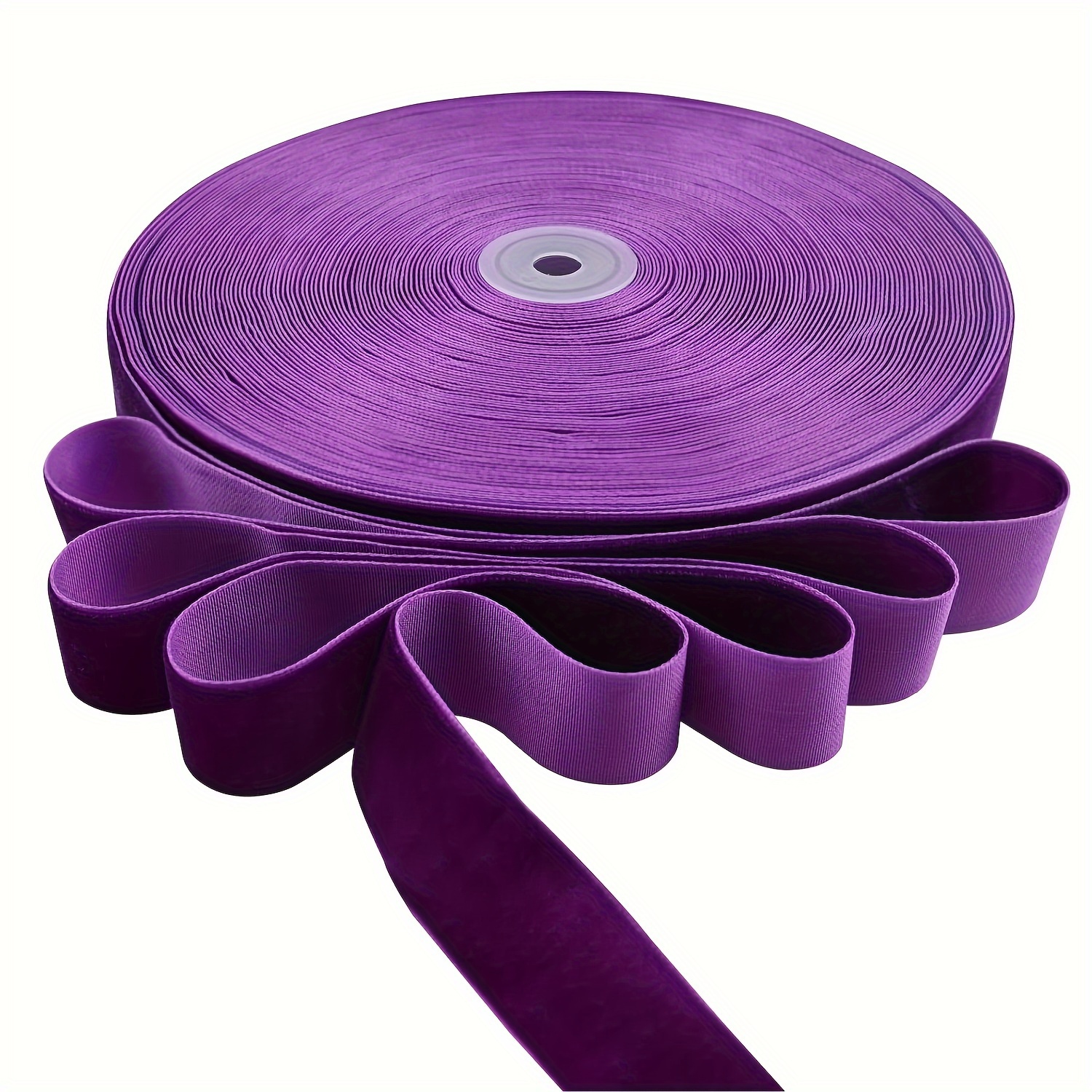 Mauve Velvet Ribbon, 2 Inch Wide Ribbon 