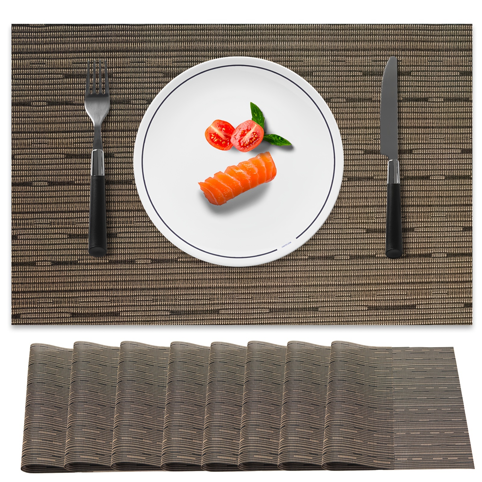 Plastic Placemats 8 Heat Resistant Stain Resistant Non slip - Temu