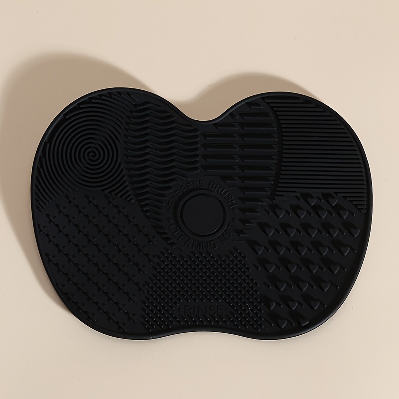 Shaped Brush Cleaning Pad Silicone Makeup Brush - Temu