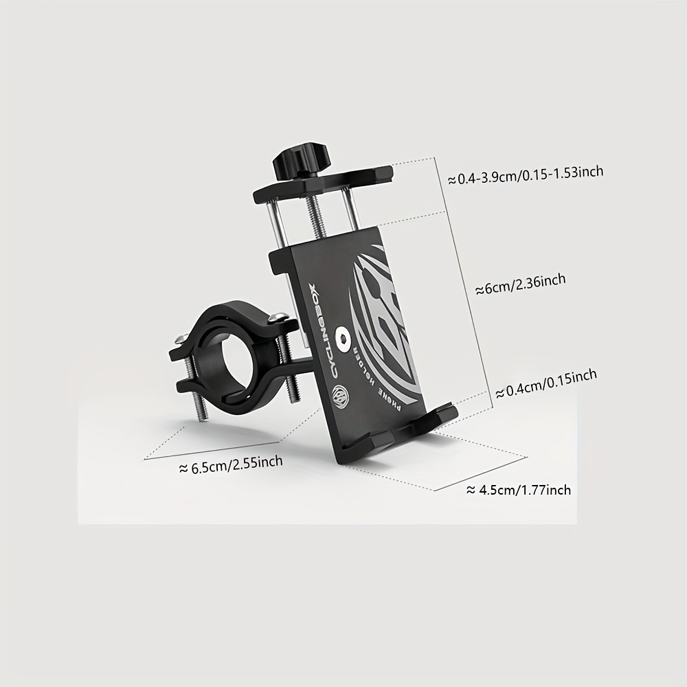 MTB Phone Stand Securely Holds Phone for Cycling GPS