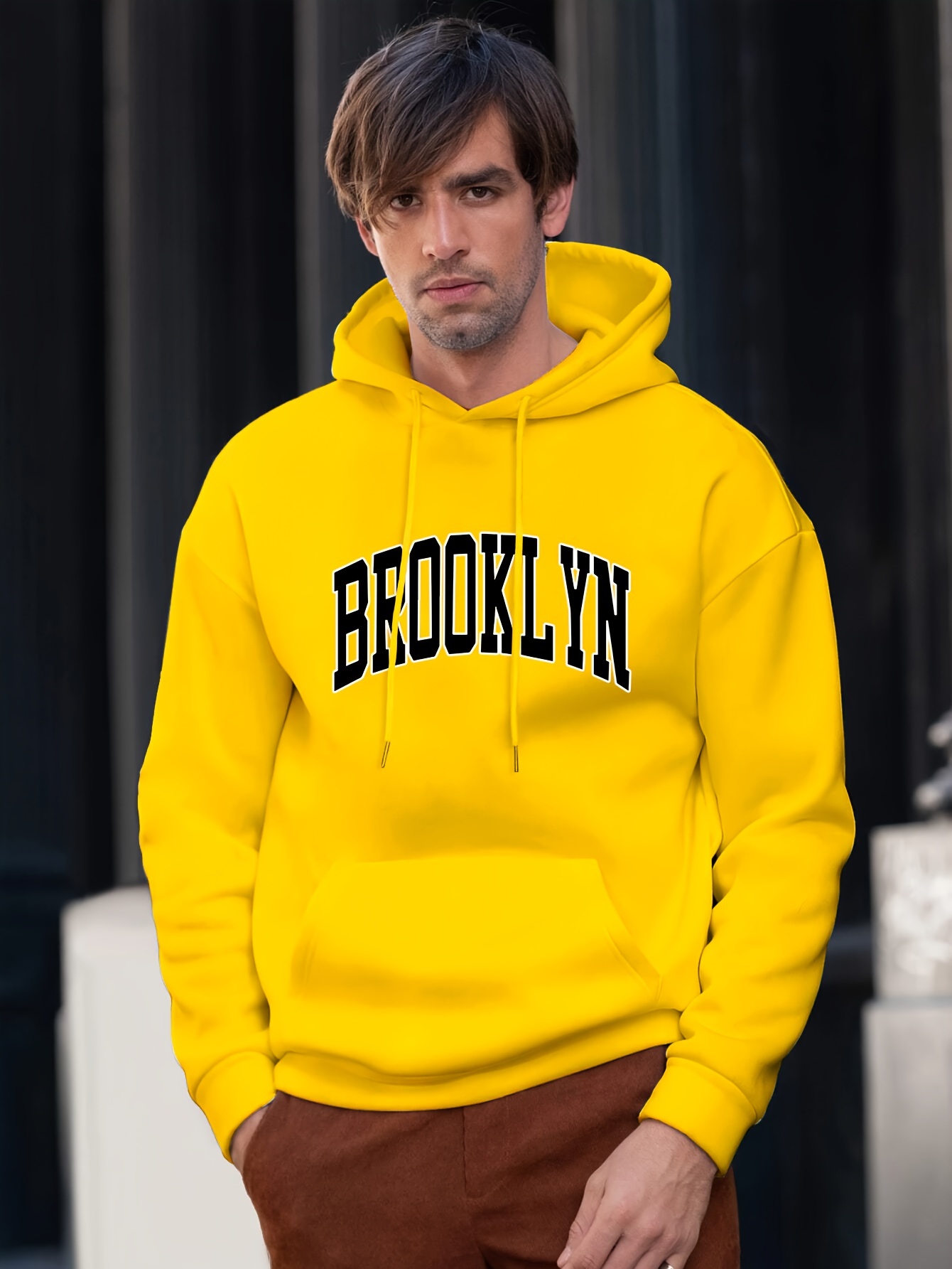 Brooklyn Yankee HOODIE Hooded Sweatshirt New York Hip Hop NY Womens Mens