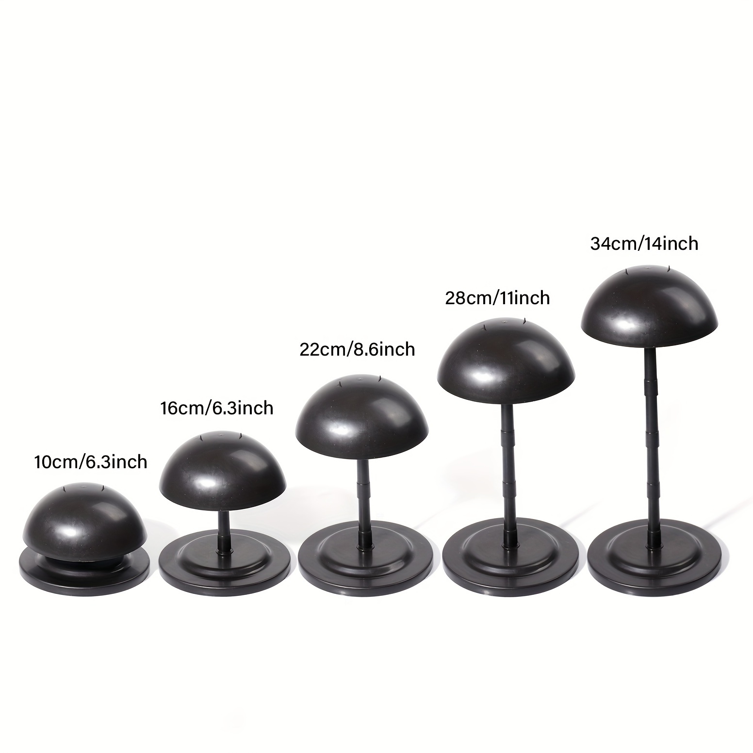 Adjustable Wig & Hat Display Stand - Professional Use