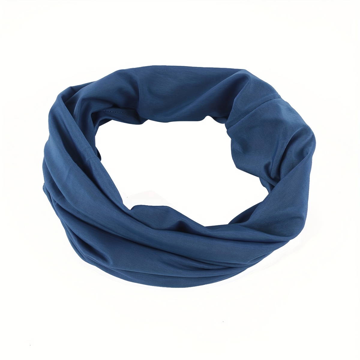 Solid Breathable Neck Gaiter Multifunctional Cover Mask