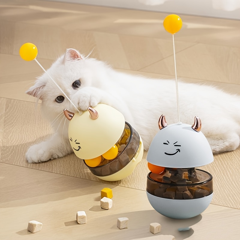 Chat chat bas de ligne lent bol jouet pour animaux de compagnie Récipient  de récipient interactif interactif Toys