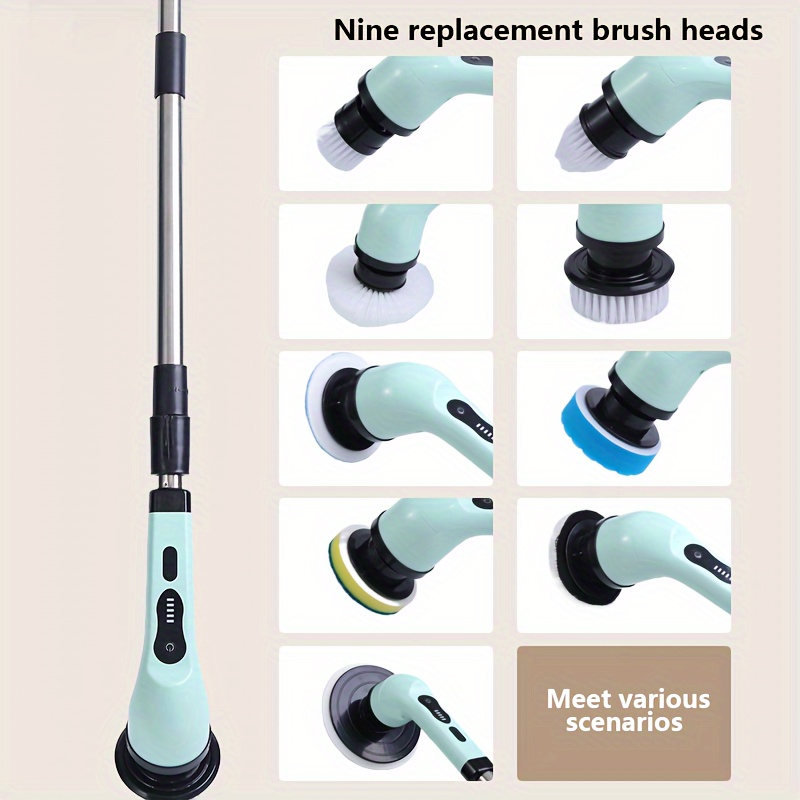 3 In 1 Multifunctional Electric Cleaning Brush – Pear & Park