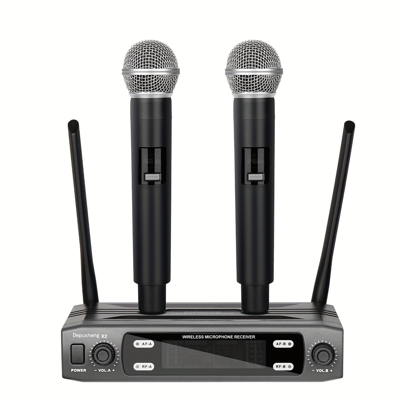 Depusheng X2 Professional Wireless Microphone Dual Portable - Temu