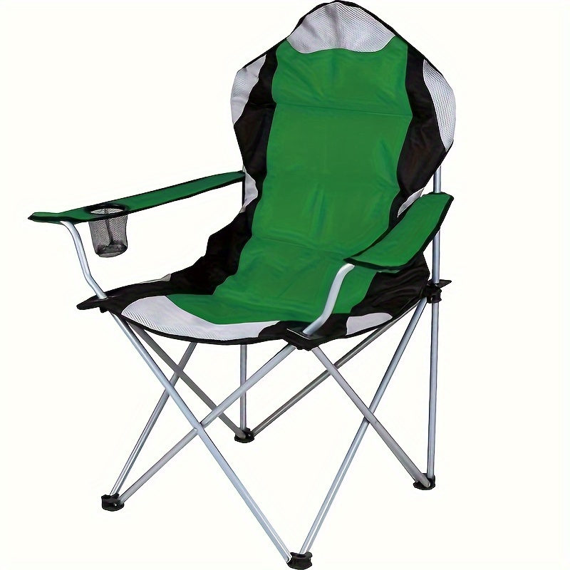 1pc Outdoor Lightweight Folding Chair Leisure Portable Chairs For