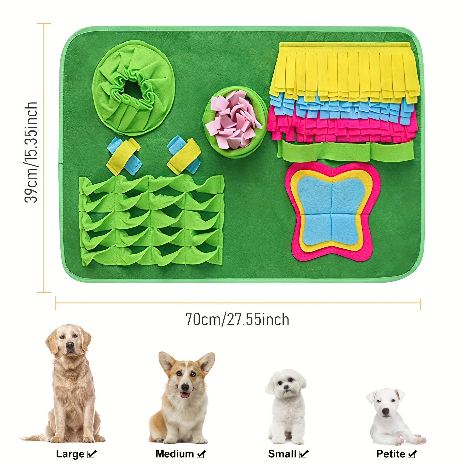 1pc Snuffle Mat For Dogs Snuffle Mat For Large Medium And - Temu