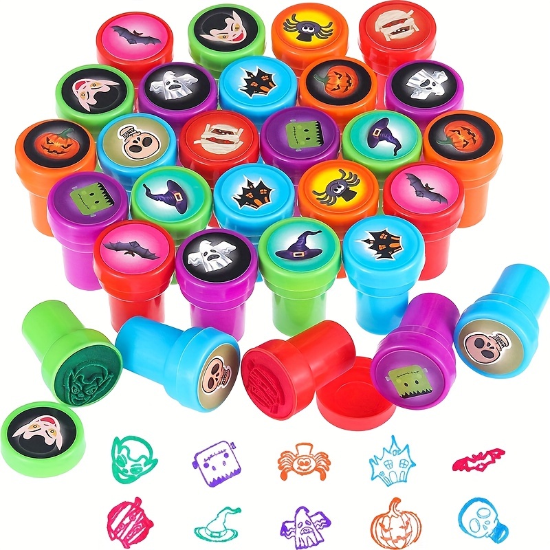 Cartoon Stamp Creative Animal Stamps Halloween - Temu