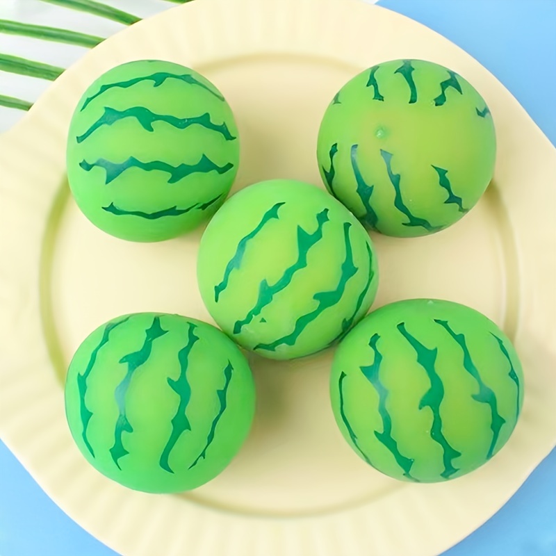 Watermelon Pinch Funny Toy Squeeze Slow Rebound Mood Vent Ball