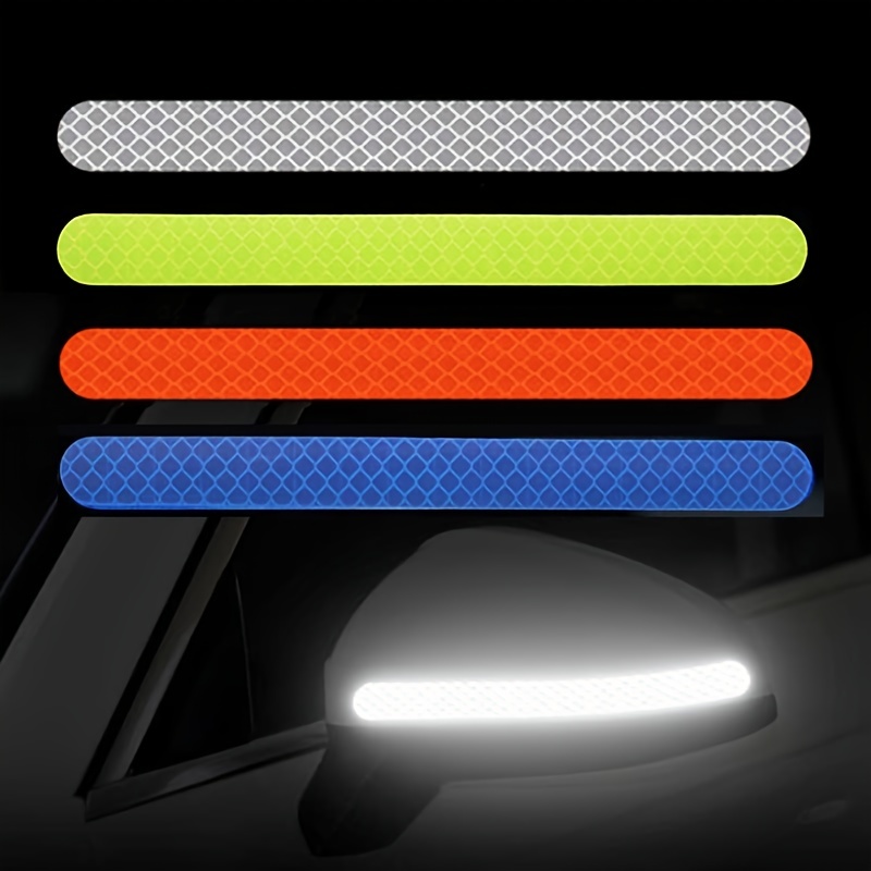 2pcs Reflektierende Streifen Auto Rückspiegel Anti-Kollision
