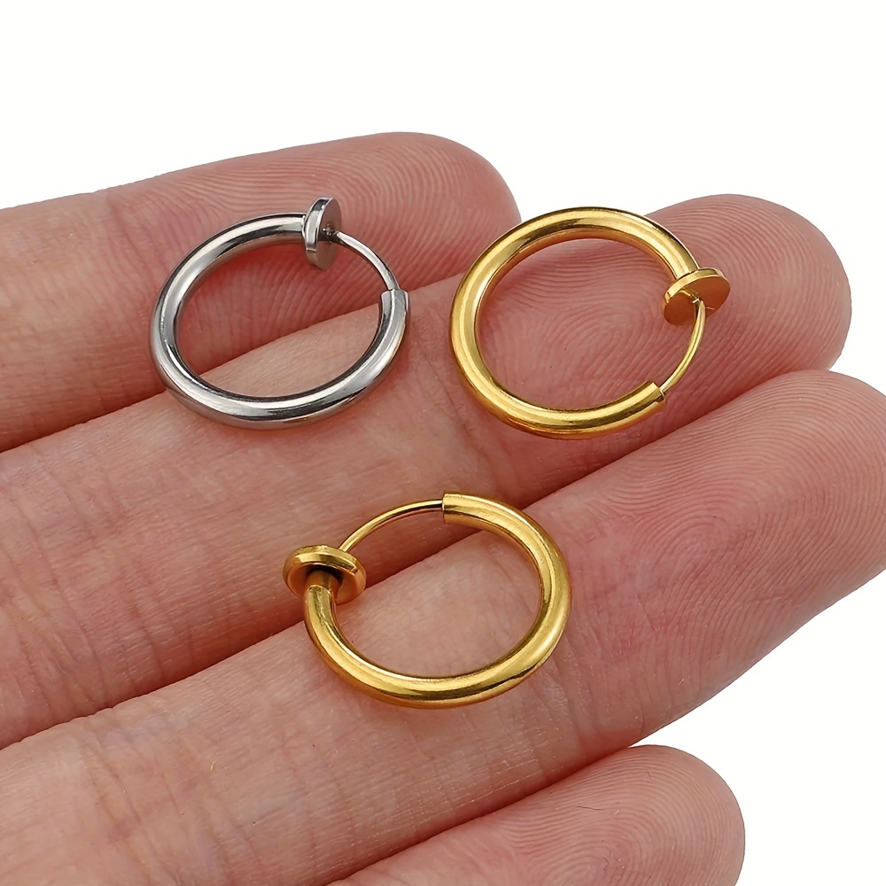 Retractable earrings on sale