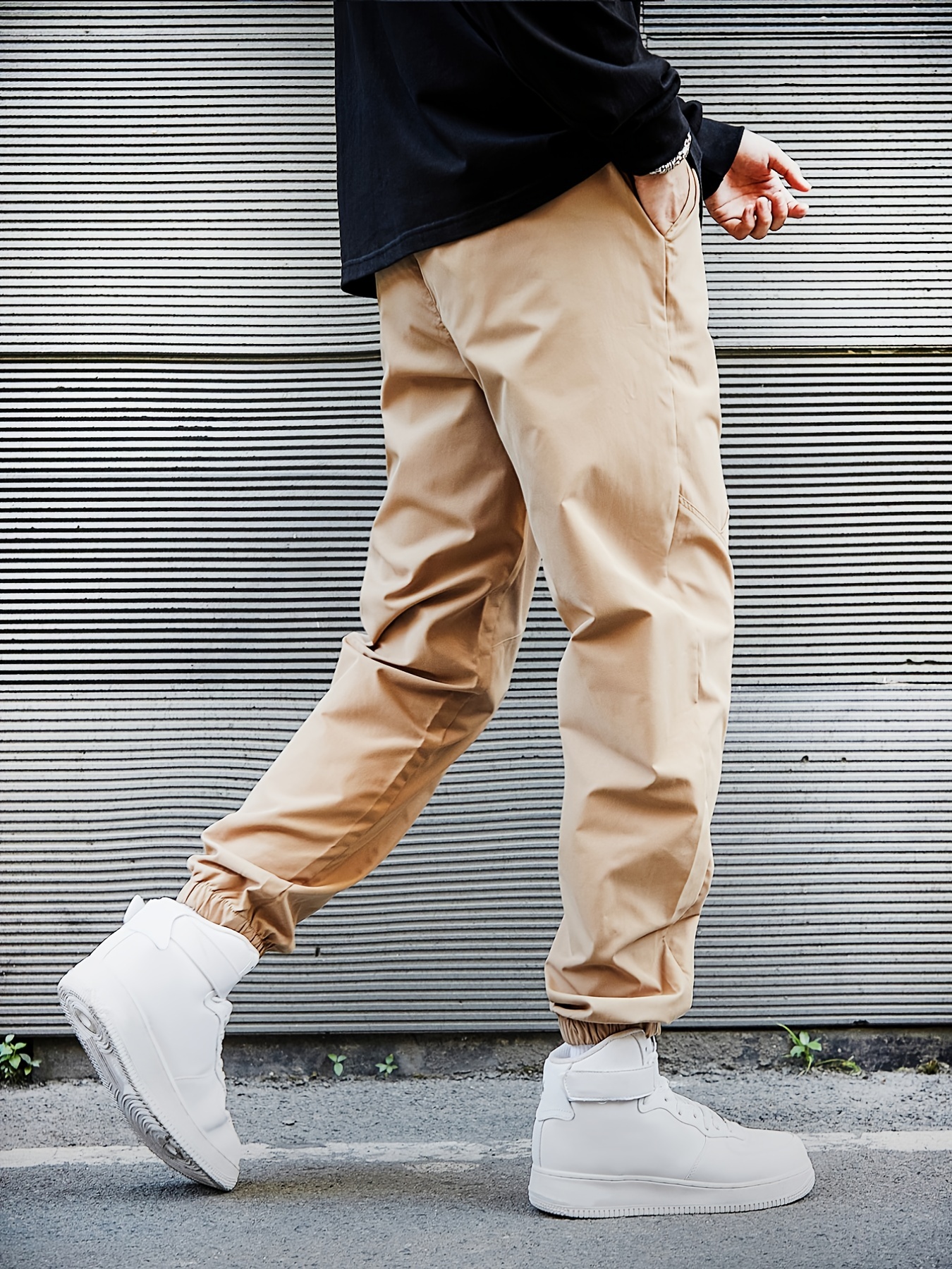  Pantalones de carga para hombre, ligeros, tácticos, para  senderismo, ajuste clásico, múltiples bolsillos, beige gris : Ropa, Zapatos  y Joyería