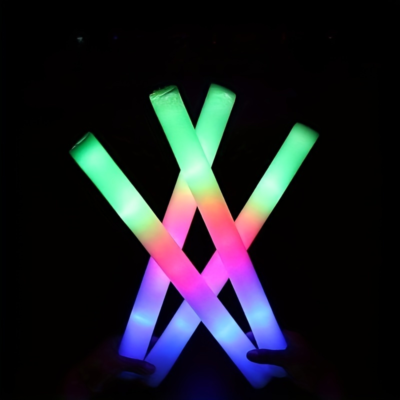 Fiber Optic Light Sticks, Colorful Flashing Led Light Sticks, Glow Sticks  Party Supplies With Multicolor Light, 3 Flashing Modes, For Parties,  Concerts And Weddings, Party Decor Supplies, Cute Aesthetic Stuff, Cool  Gadgets