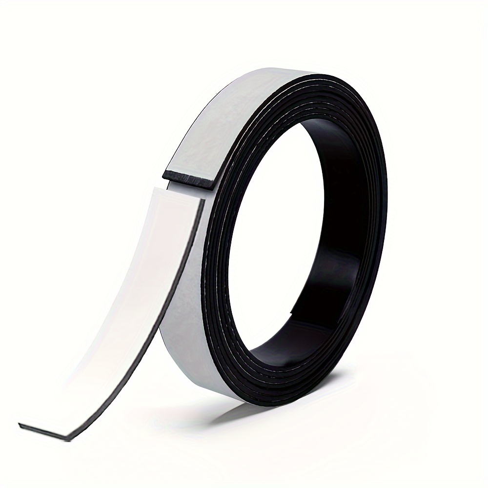 1pc Magnetic Tape , 3.3 Feet Magnet Tape Roll (3/5'' Wide X 3.3 Ft