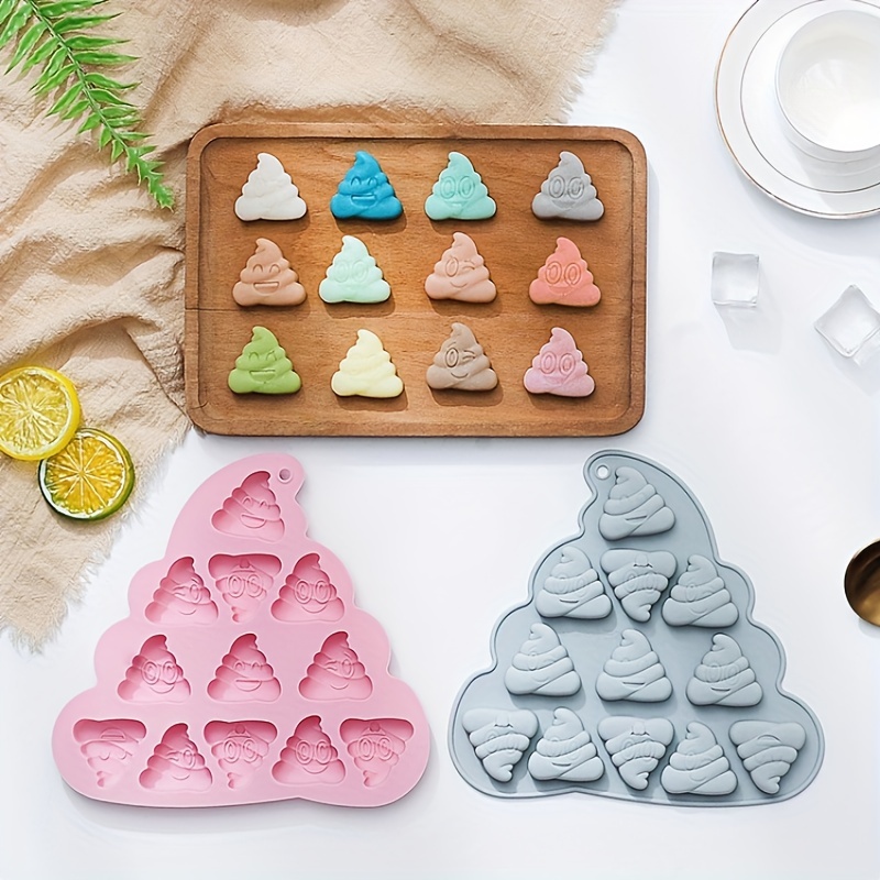 High Quality 1PC Silicone Mold Silicone OREO Cookie Moulds Kitchen Baking  Chocolate Fondant Cookie Moulds