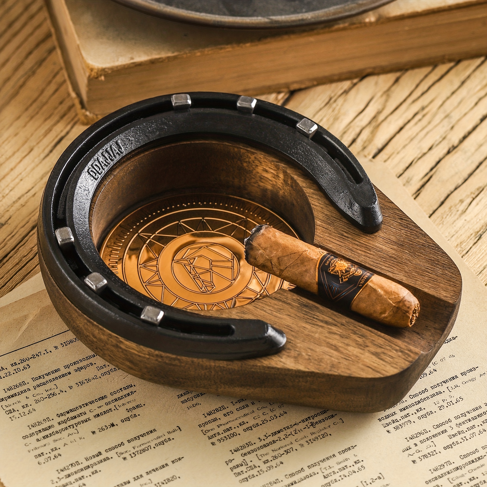 Leather Cigar Ashtray | The Go-To