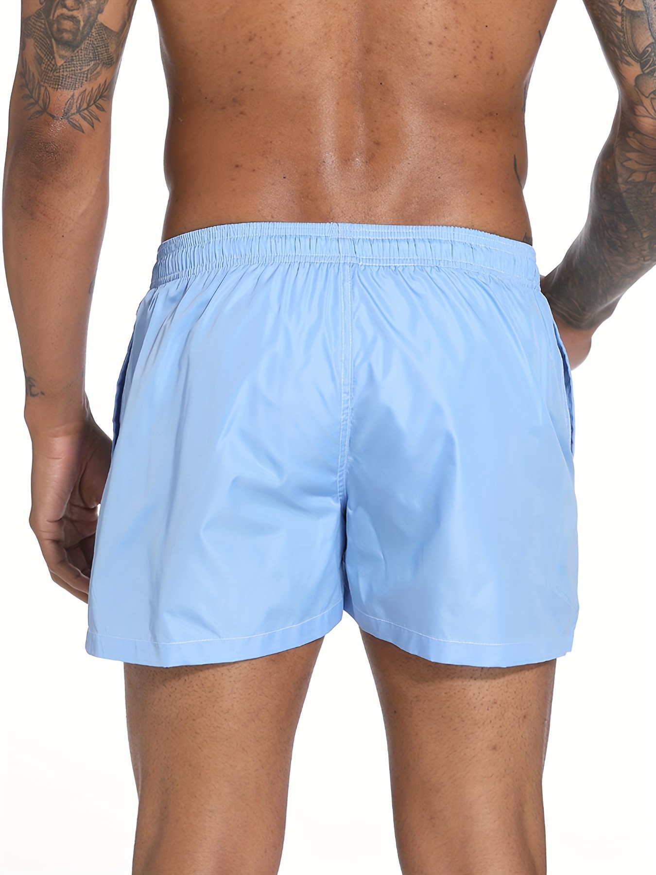 Men's Quick Drying Hawaiian Board Shorts, Casual Swim Trunks