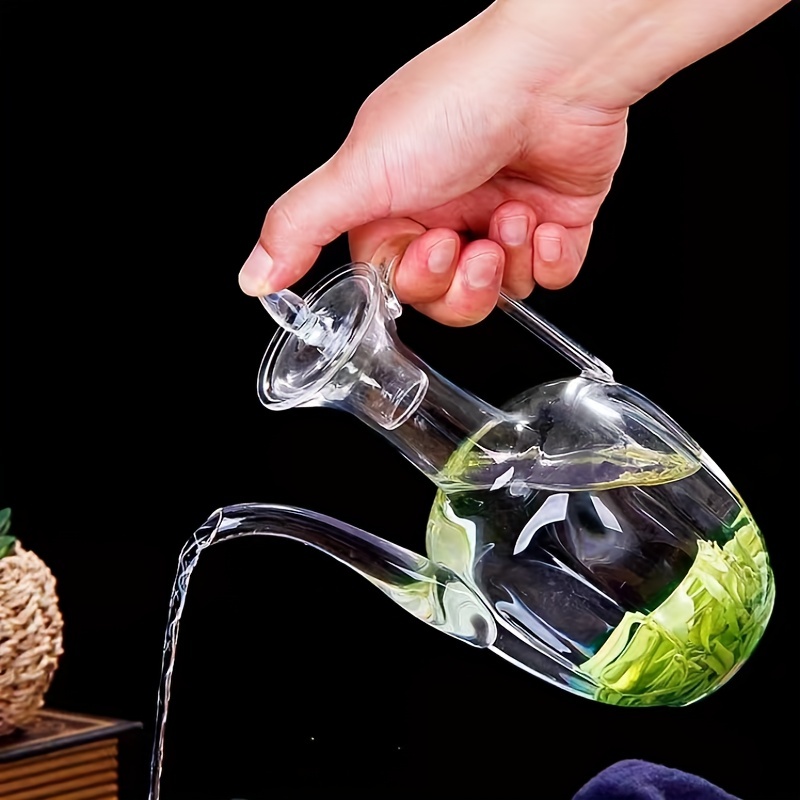 Side Handle Teapothigh Borosilicate Glass Teapotglass 