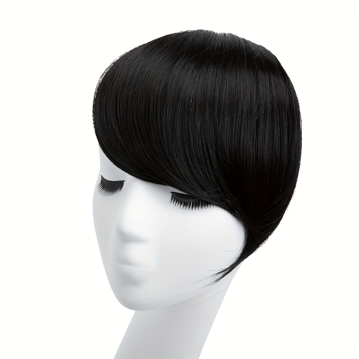 Synthetic Side Hair Bangs Clip-In One Piece for Women