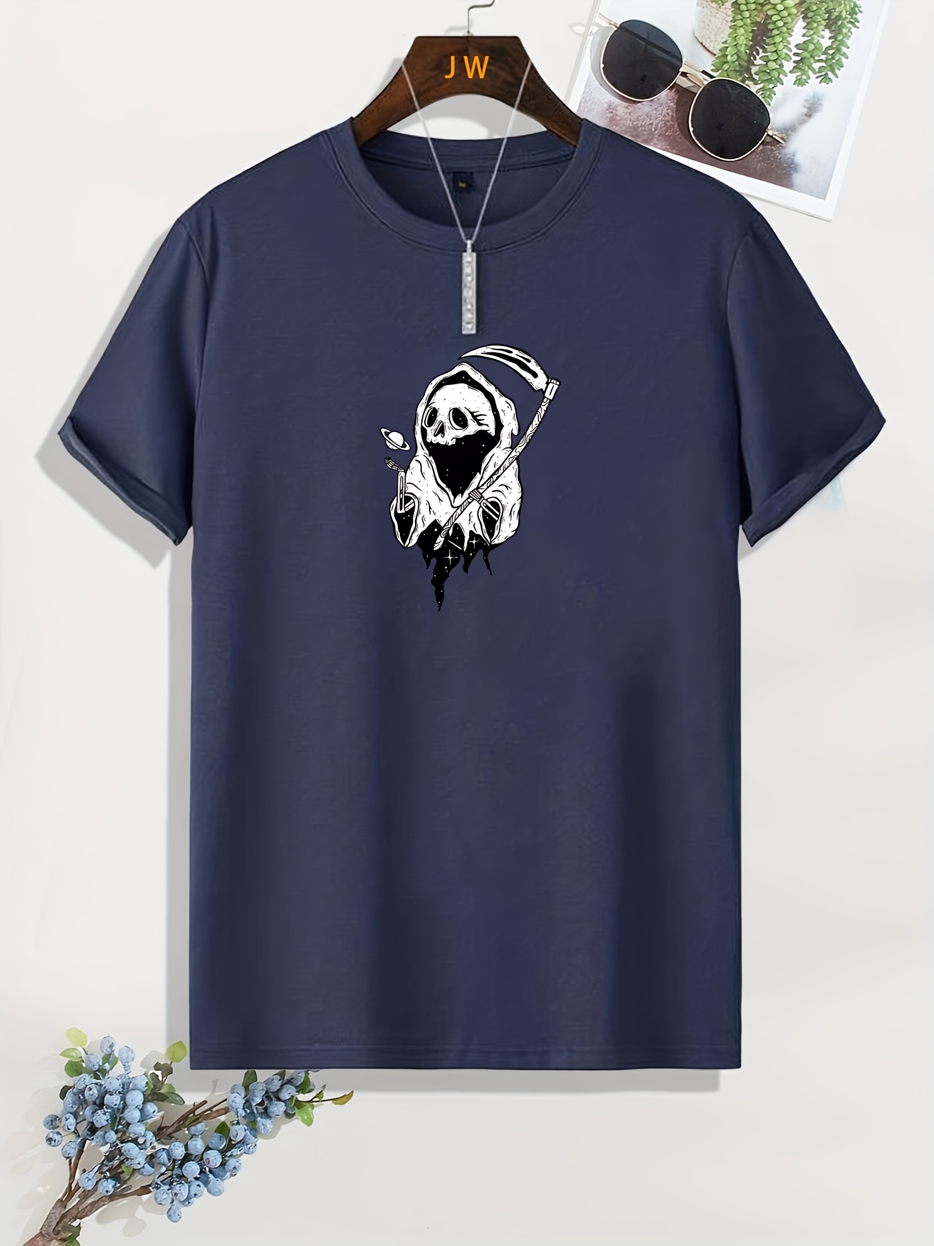 Camisetas Esqueleto Para Gym Blancas