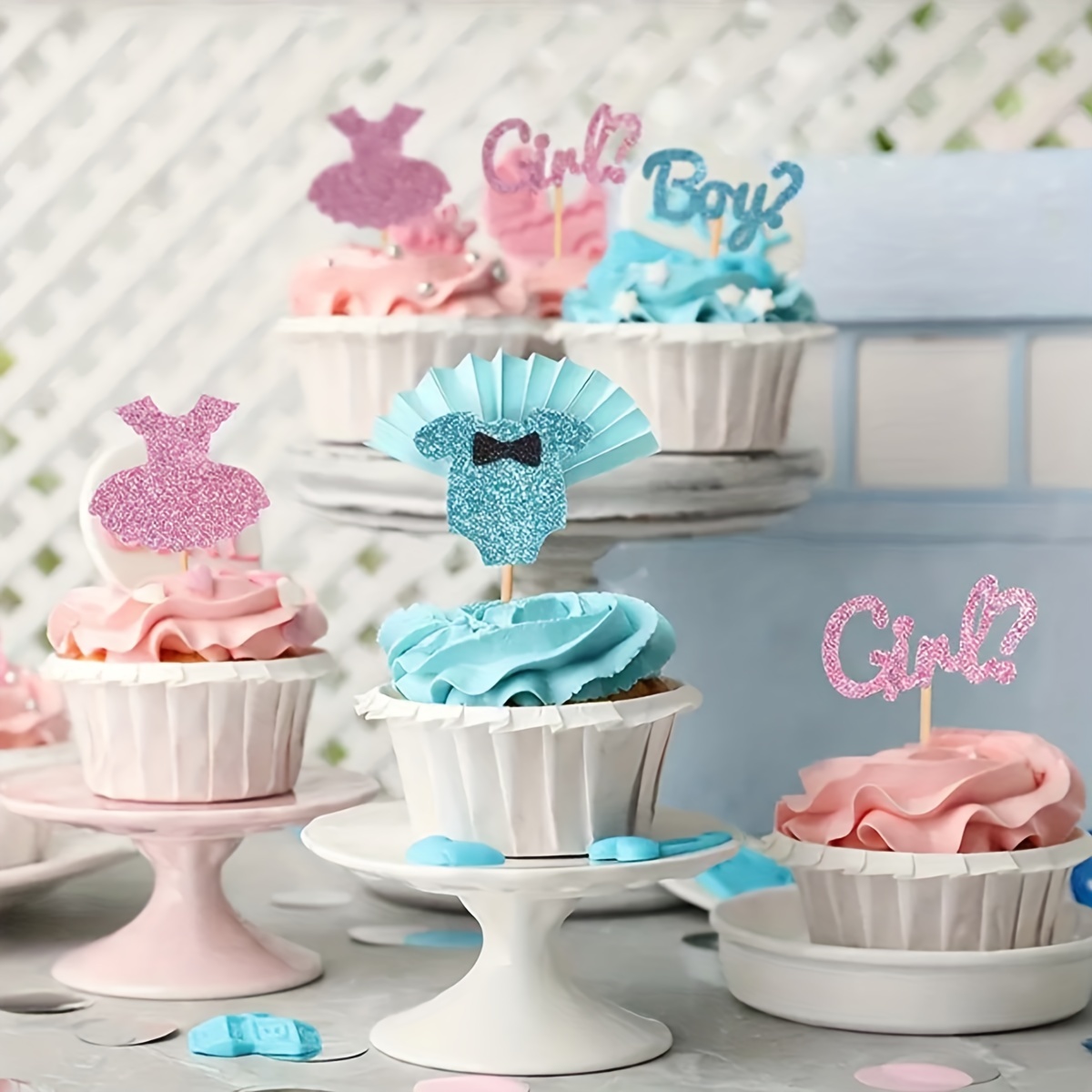 Gender Reveal Cupcake Ideas: Boy Or Girl?