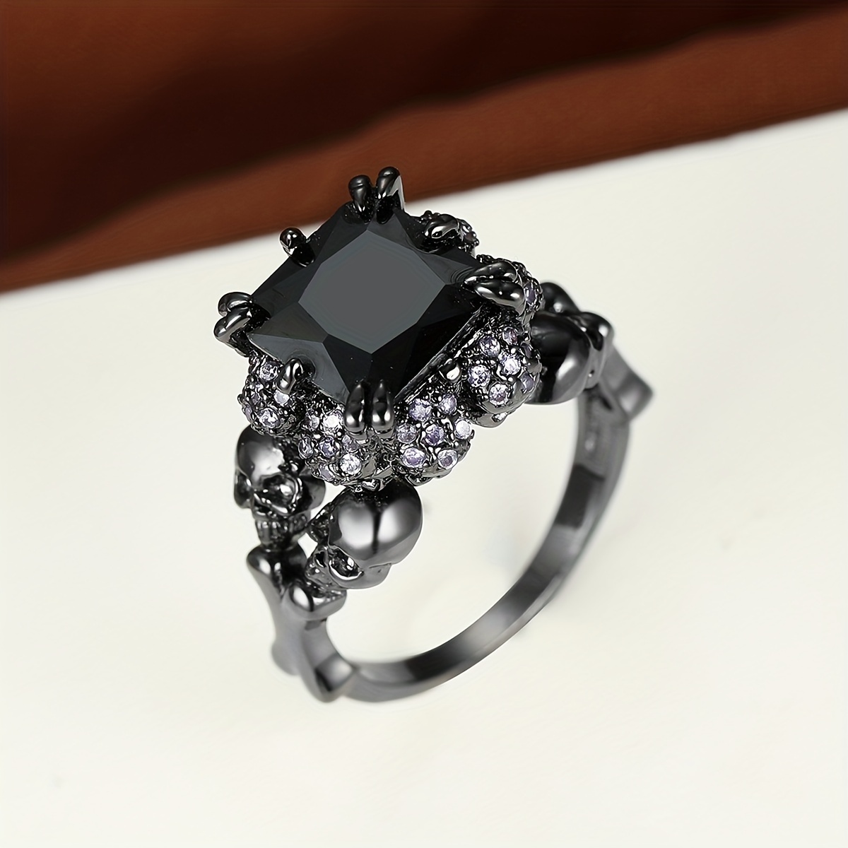 Black demon 2024 princess ring