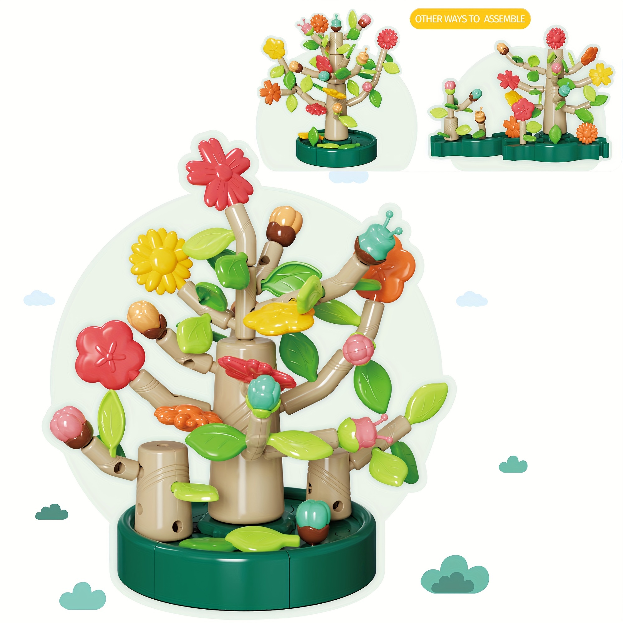Papier magique magique pour enfant, Mini arbre de croissance, fleur de  cerisier rose, jouet éducatif - AliExpress