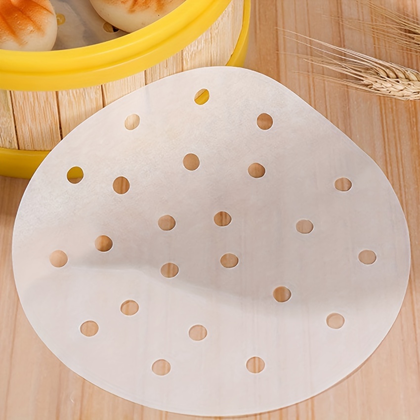 50pcs Air Fryer Liners, Parchment Paper Liners, Round Perforated